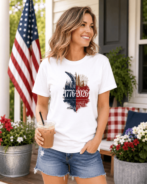 1776–2026 America 250 Anniversary Shirt | Patriotic USA Tee Celebrating 250 Years of Freedom - Moment Wear Company - T-SHIRT -