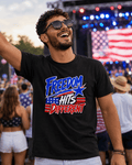 Freedom Hits Different Patriotic Shirt | 4th of July Tee for Fireworks, Freedom & Summer Memories - Moment Wear Company - T-SHIRT -